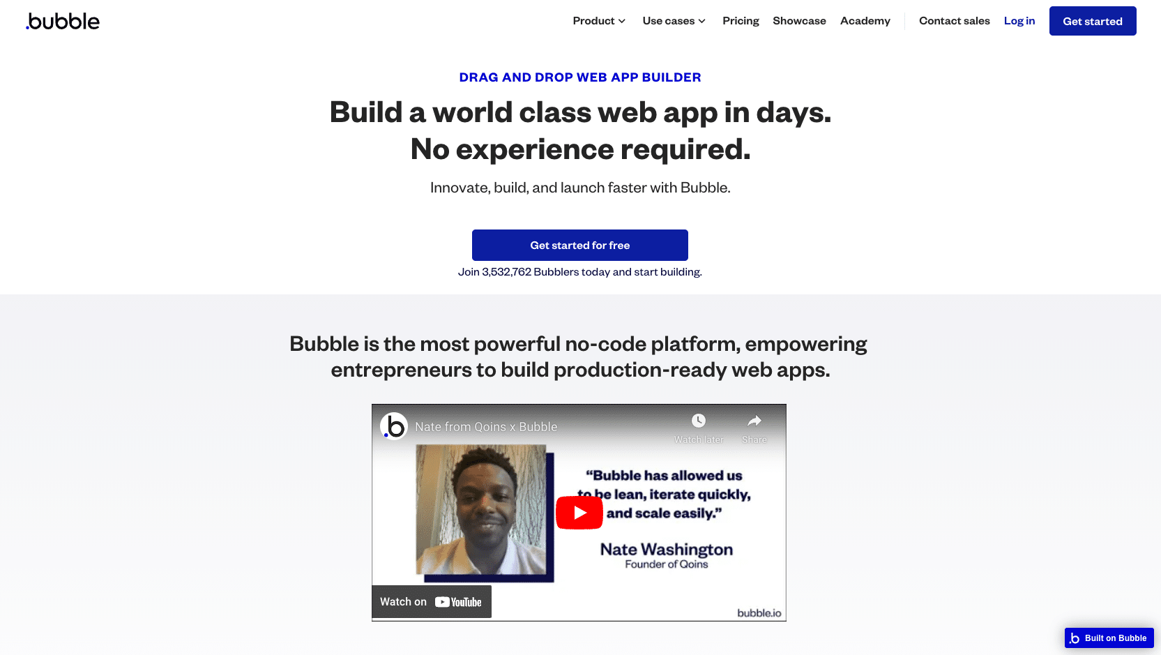 Bubble App Builder